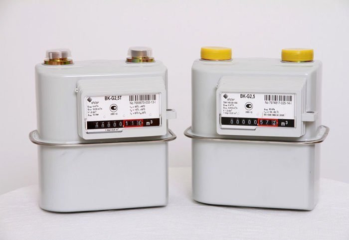 Мембранные газовые счетчики Модель с мембраной