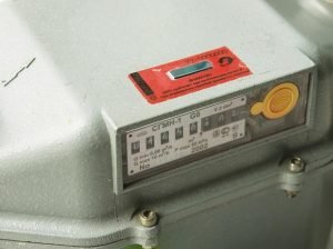 Антимагнитная пломба на газовый счетчик